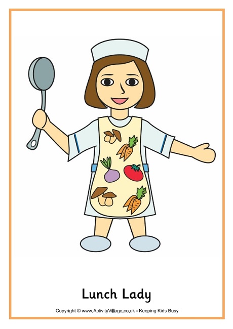 Lunch lady poster Lunch lady poster