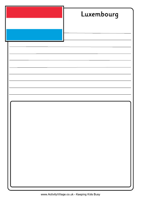 Luxembourg notebooking page