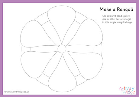 Make a rangoli 2 Make a rangoli 2
