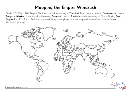Mapping Empire Windrush