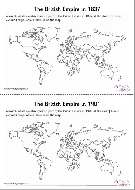 Mapping The British Empire Worksheet Mapping The British Empire Worksheet