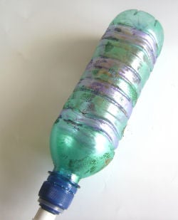 Mardi Gras bottle shakers