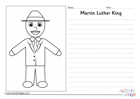 Martin Luther King Story Paper