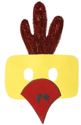 Chicken Mask for kids to make