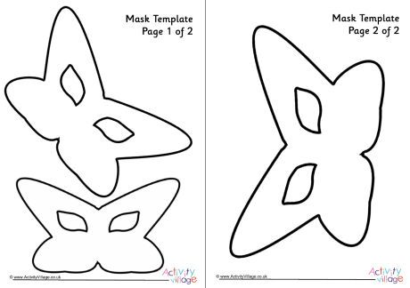 Mask template 10