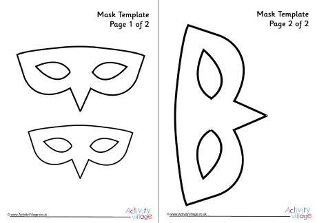 Mask template 12