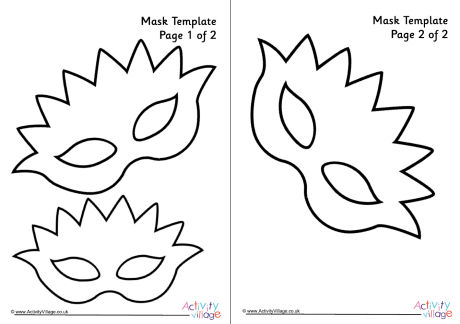 Mask template 9