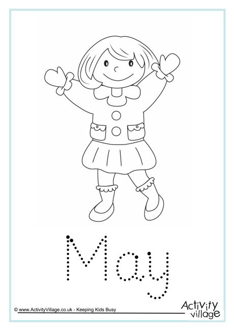 May word tracing