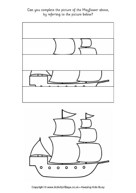 Complete the Mayflower puzzle