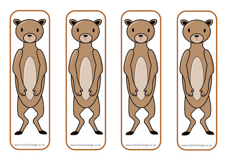 Meerkat Bookmarks