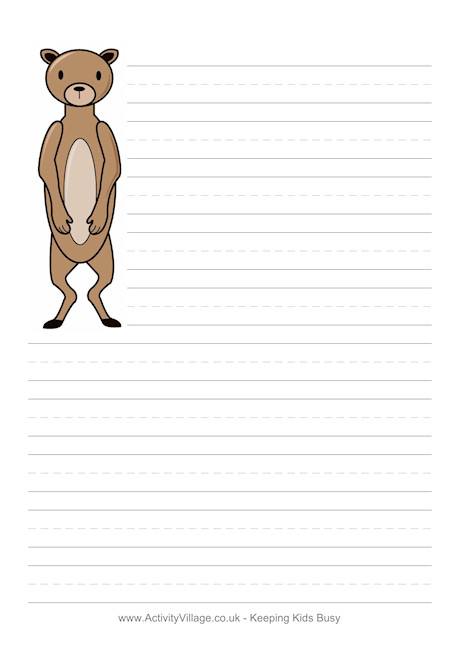 Meerkat Writing Page
