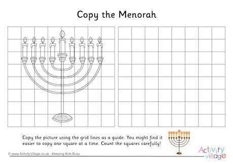 Menorah Grid Copy