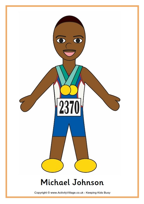 Michael Johnson poster