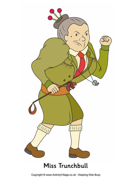 Miss Trunchbull poster