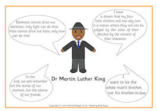 MLK Day Printables