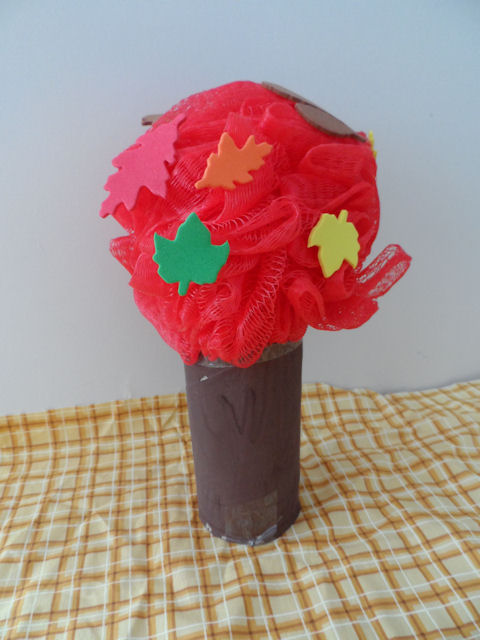 Model Autumn Tree