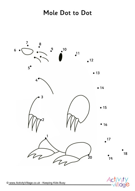 Mole Dot To Dot