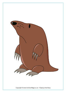 Mole Printables