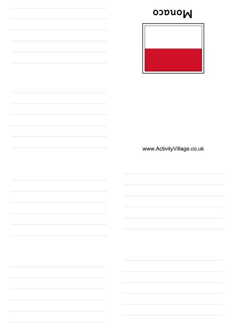 Monaco booklet