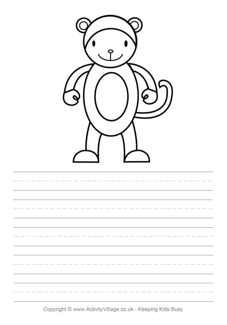 Monkey story paper Monkey story paper