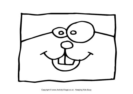 Monster colouring page 29