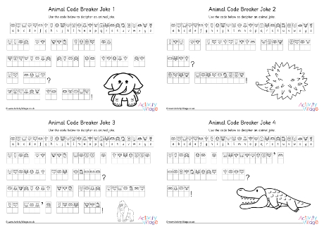 Animal code breaker jokes 2