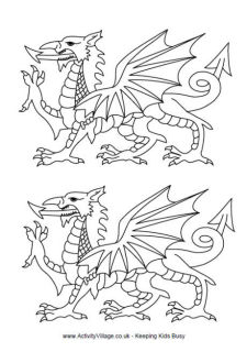 More St David's Day Printables