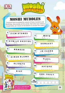 Moshi Monsters Activities