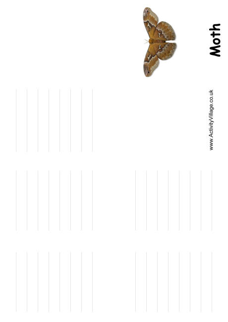 Moth booklet Moth booklet