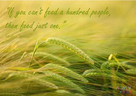 Mother Teresa Quote Poster 2