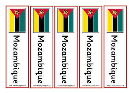 Mozambique bookmarks 