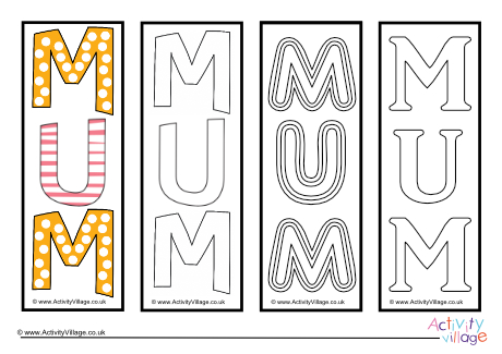 Mum Bookmarks Mum Bookmarks
