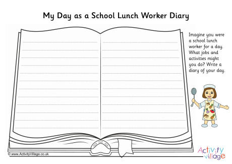 My Day As A School Lunch Worker Diary