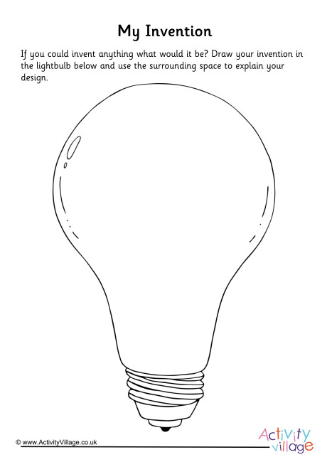 My Invention Worksheet