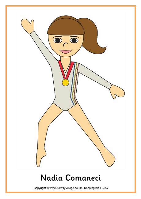 Nadia Comaneci poster