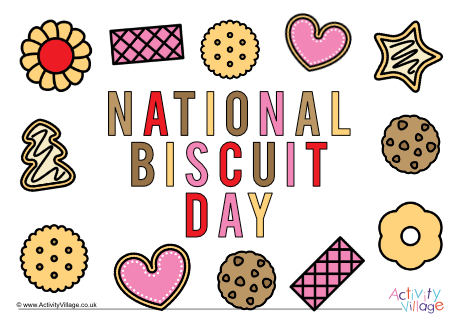 National Biscuit Day poster