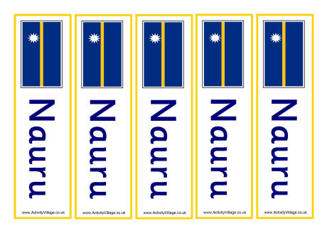 Nauru bookmarks