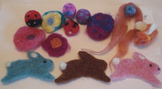 Needle felt creations!