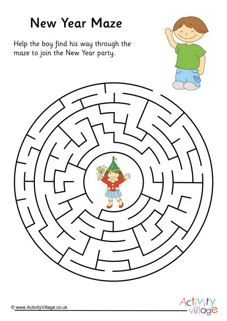 New Year Maze 6