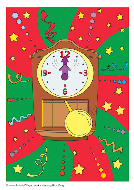 New Year Midnight Poster