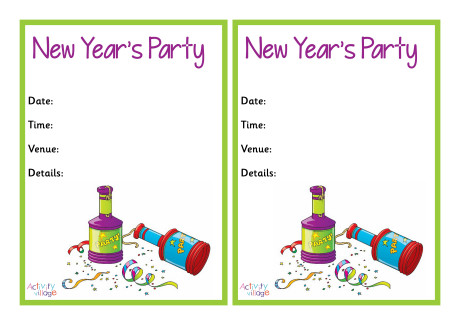 New Years Party Invitation 2