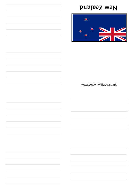 New Zealand booklet New Zealand booklet