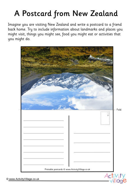 New Zealand Postcard 1