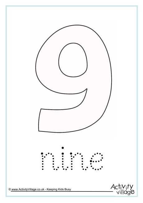 Nine Word Tracing