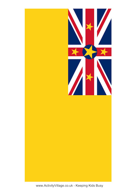 Niue flag printable