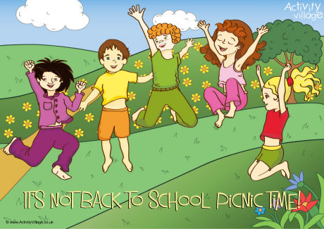 Not Back to School Picnic poster 2