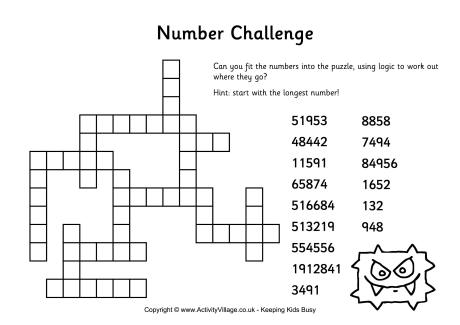 Number challenge 2