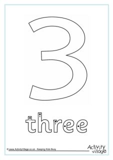 Number Word Finger Tracing Worksheets