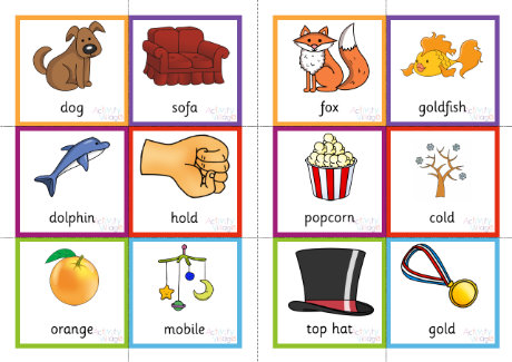 O Alternative Pronunciation Sorting Game