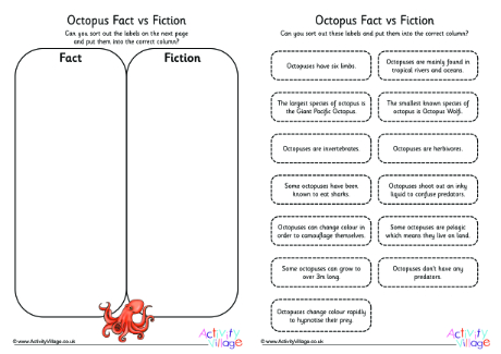 Octopus Fact vs Fiction Octopus Fact vs Fiction